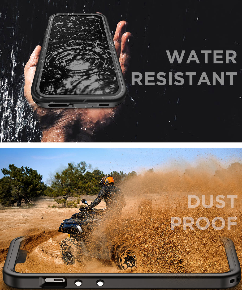 For Phone 14 Full Body Armor Case – Built in Screen & Lens Protector, Slim Fit, Heavy Duty